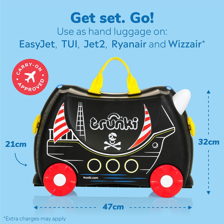 Trunki Ride-On Suitcase - Pedro the Pirate Ship Trunki Ride-On Suitcase - Pedro the Pirate Ship