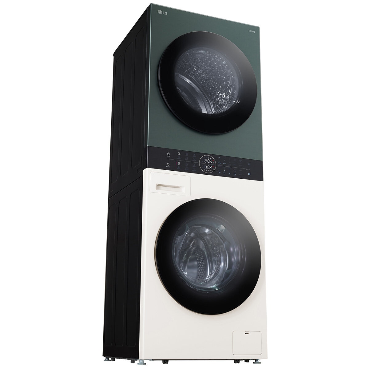 LG WT1210NBTN1, 12kg/10kg, 1400rpm, WashTower Rated in A/A+++ in Green / Beige LG WT1210NBTN1, 12kg/10kg, 1400rpm, WashTower Rated in A/A+++ in Green / Beige