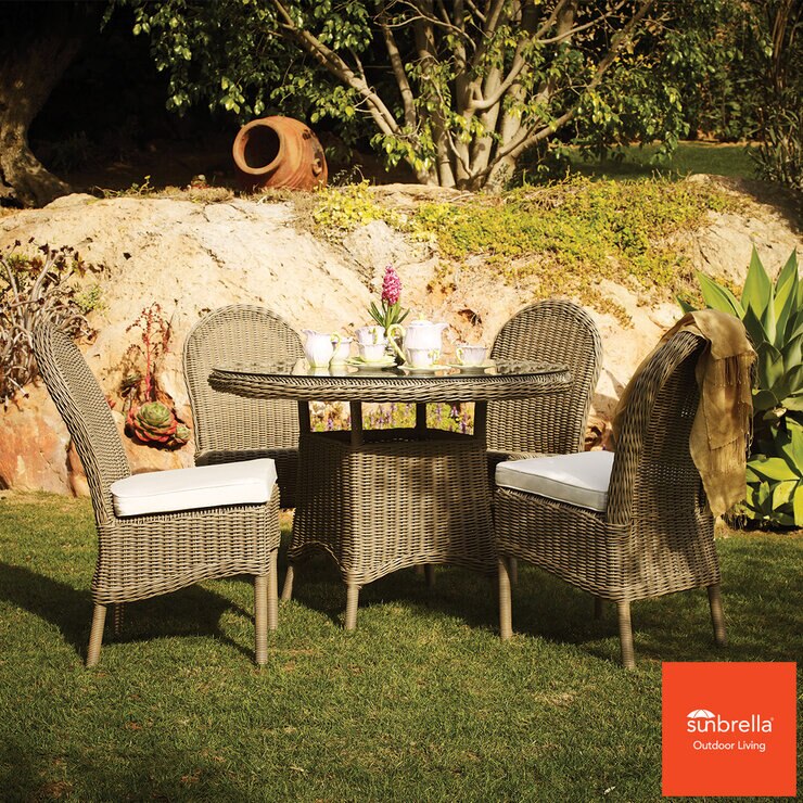 Akula Living Colonial 5 Piece Round Dining Set Costco Uk Akula Living Colonial 5 Piece Round, Costco Patio Furniture Out Of Stock