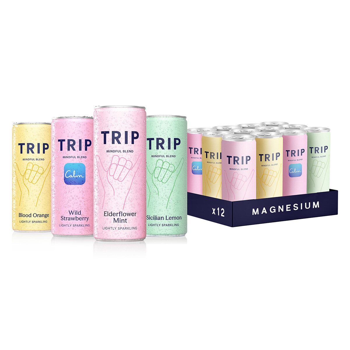 Trip Mindful Blends Summer Mixed Pack, 12 x 250ml Trip Mindful Blends Summer Mixed Pack, 12 x 250ml