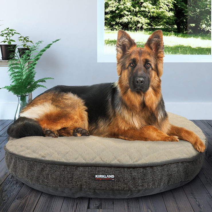 Kirkland Signature 42" (106.7 cm) Round Pet Bed in 3 Designs Costco UK