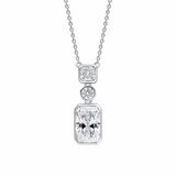 Diamonfire Sterling Silver Cubic Zirconia Pendant