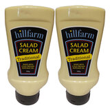 Hillfarm Salad Cream, 2 x 500g