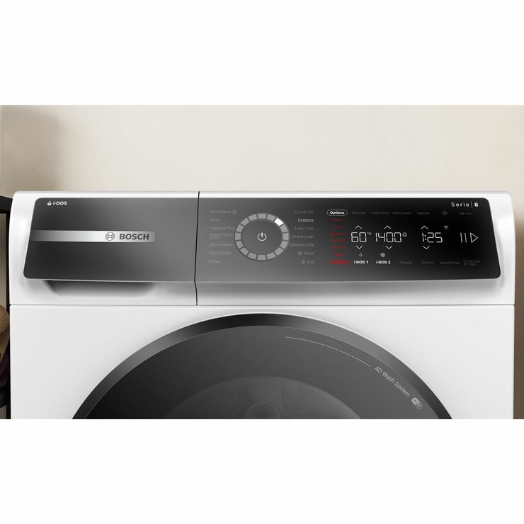 Bosch WGB264A1GB Series 8, 11kg Washing Machine, A Rated in White