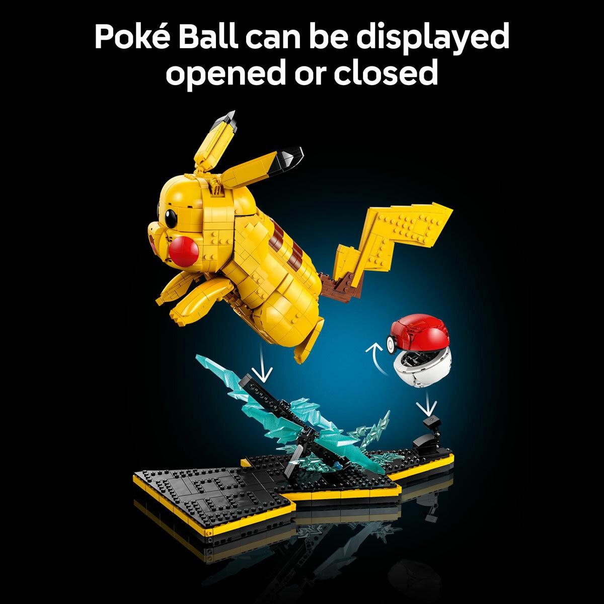 LEGO Pokémon Pikachu and Poké Ball - Model 72152 (18+ Years)