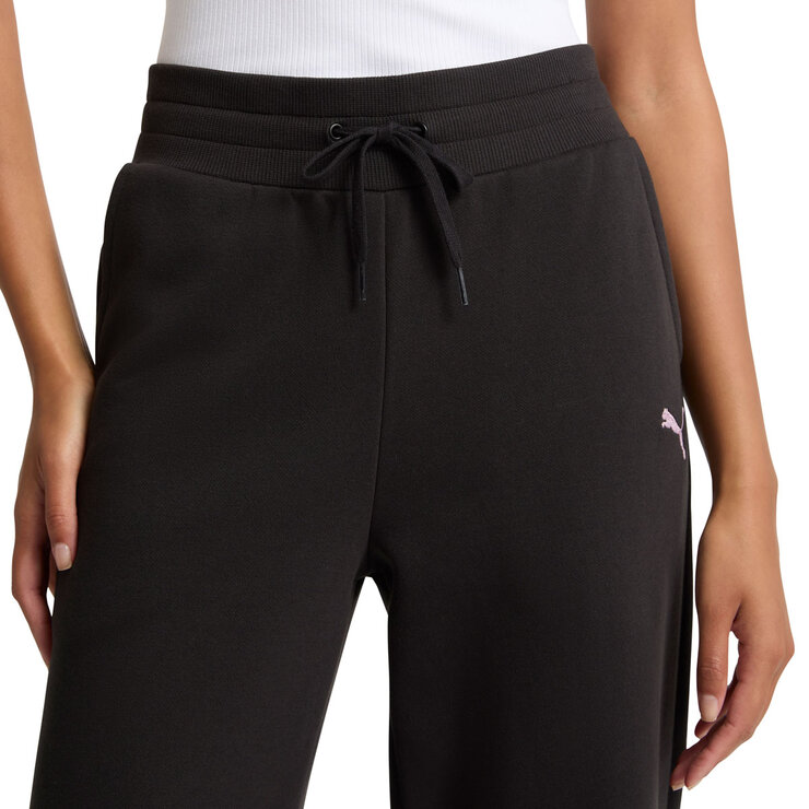Puma Ladies Straight Leg Jogger in Black
