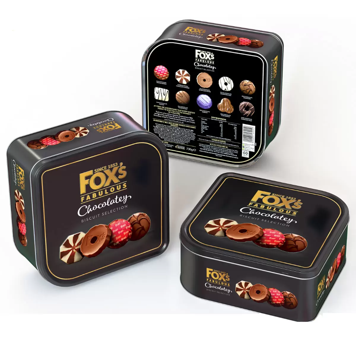 Fox's Chocolatey Biscuit Selection, 730g