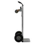 Side view of hand truck