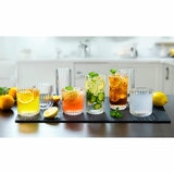 King Crystal Lotus Drinkware Set, 16 Piece