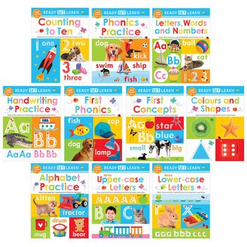 Ready Set Learn 10 Book Collection (+3 Years)