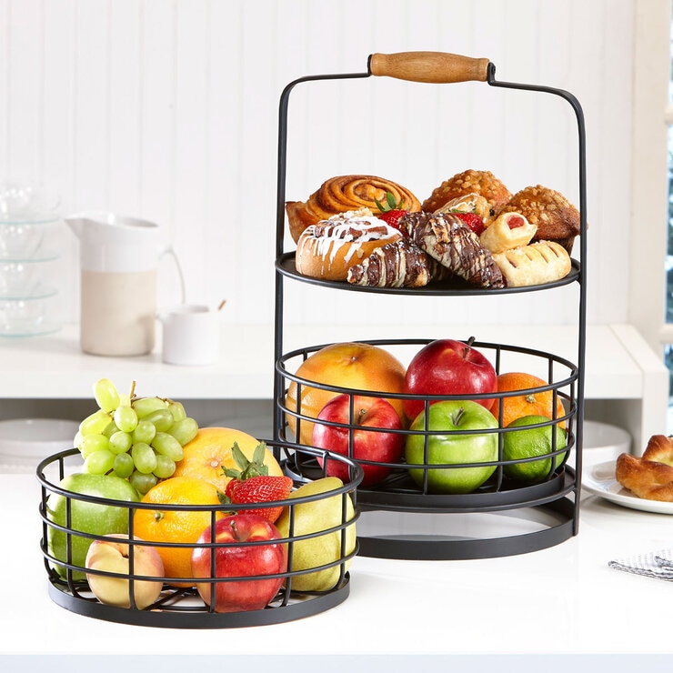 Mesa 2 Tier Basket Mesa 2 Tier Basket