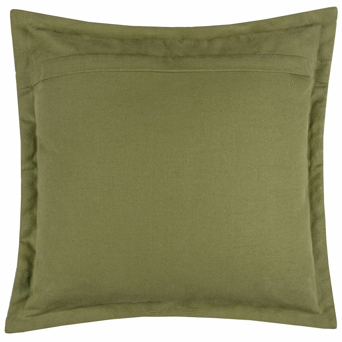 Yard Holmfirth Green Canvas Indoor Outdoor Cushion, 45 x 45 cm