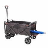 Mac Sports XL Steel Folding Wagon with Brakes
