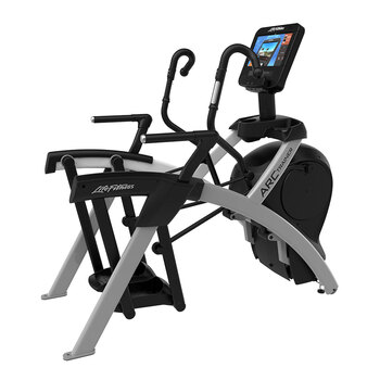 Installed Life Fitness Commercial Grade Total Body Arc Trainer with Discover ST Console