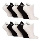 Reebok Ladies Low Cut Sock 10 Pack in Black/White Reebok Ladies Low Cut Sock 10 Pack in Black/White