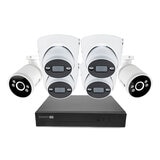 Swann 4K NVR 8 x Channel / 4 x NHD-ADVANCXD Dome & 2 x NHD-ADVANCXB Bullet Cam 1TB HDD