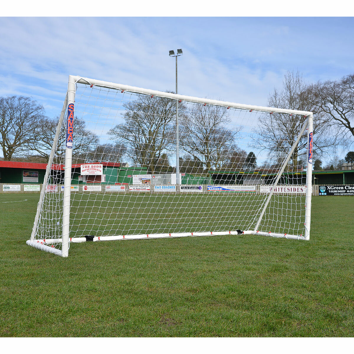 Image showing the Samba Multi Size Folding Football Goal at 12ft x 6ft