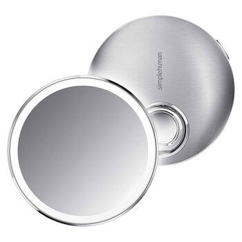 simplehuman Compact Sensor Mirror, Brushed Steel ST3025