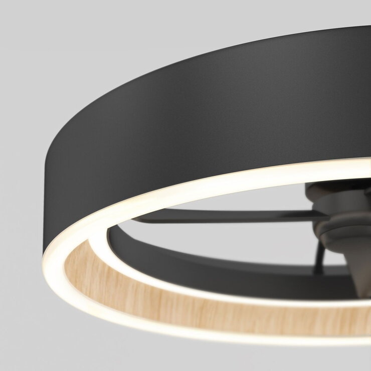 Artika Alton 24" (61cm) Wood Accent Fan Light with Remote Control