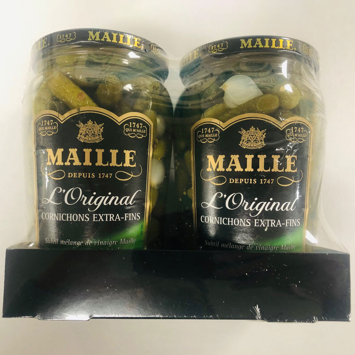 Maille L'Original Cornichons Extra Fine, 2 x 675g Costco UK