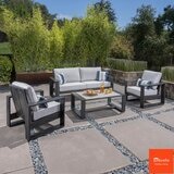 SunVilla Clifton 4 Piece Deep Seating Set + Cover