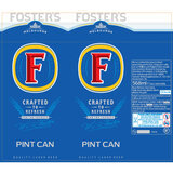 Fosters 568ml Can packaging template