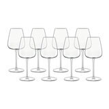 Luigi Bormioli Talismano Crystal Chardonnay Glasses, 450ml, 8 Pack