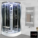 Insignia Diamond 1000mm Quadrant Steam Shower in 2 Colours Insignia Diamond 1000mm Quadrant Steam Shower in 2 Colours