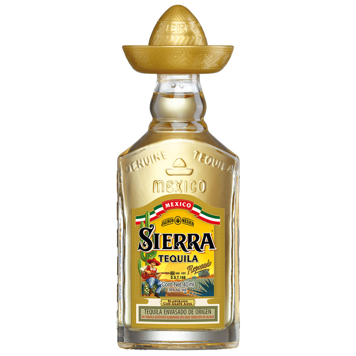 Sierra Reposado Tequila Miniature, 12 x 4cl
