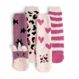 Totes Toastie Kids Socks, 4 Pack