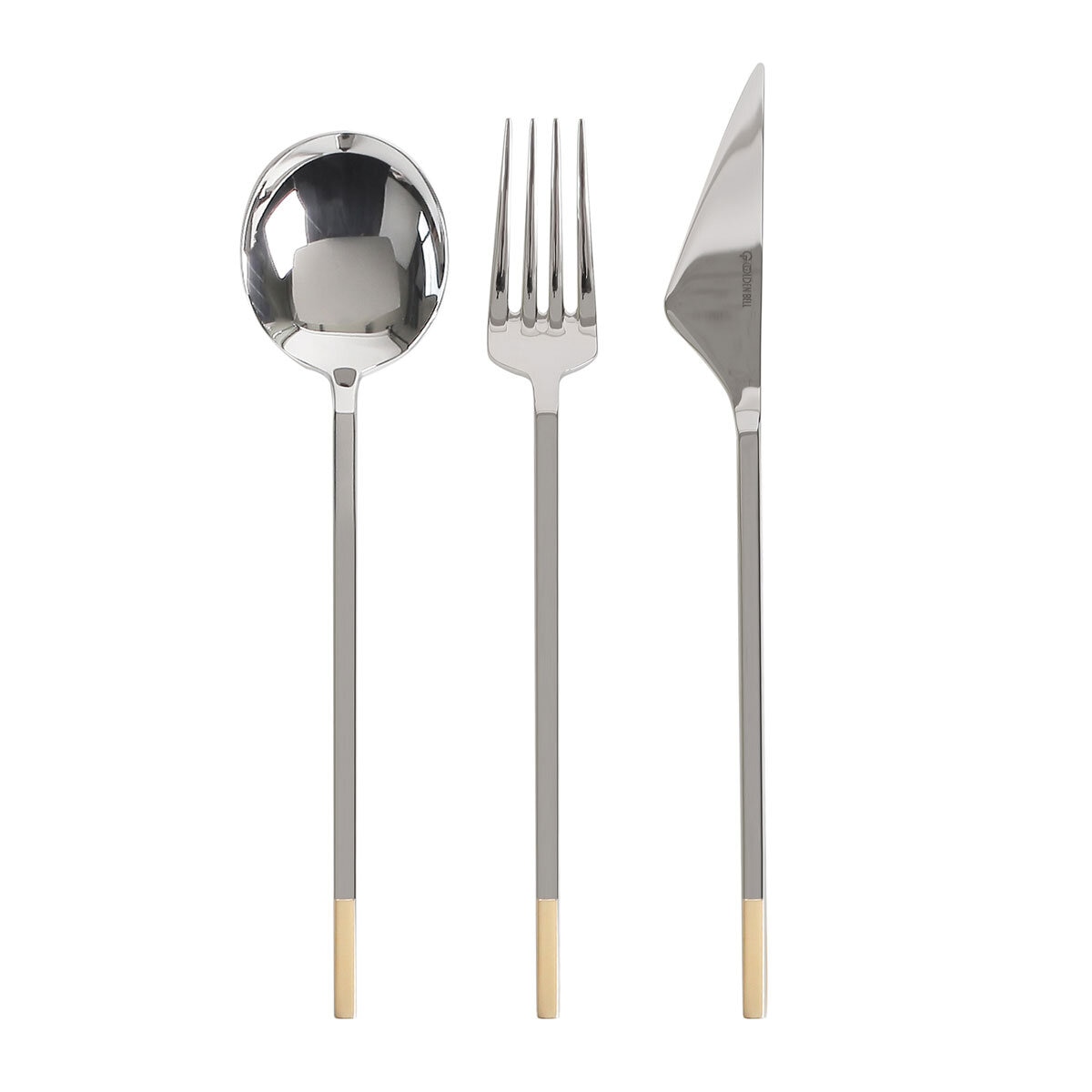 Golden Bell Gold Cutlery Set