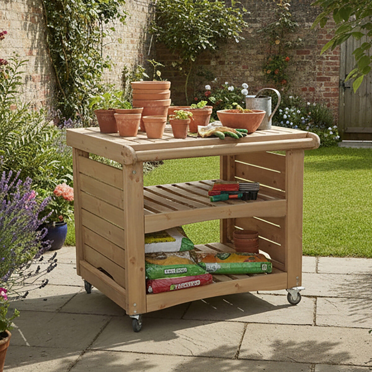 Zest Garden Drop Leaf Table