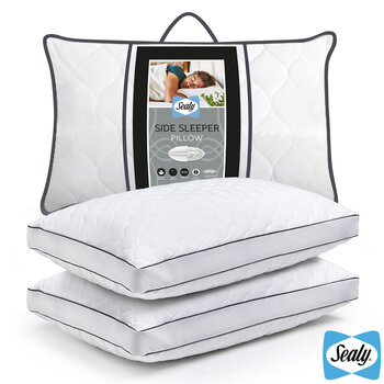 Sealy Side Sleeper Pillow, 2 Pack