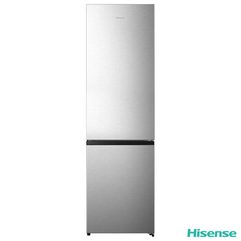 Hisense RB440N4ACA, Fridge Freezer, A Rated in Stainless Steel