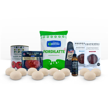 The Packing Room Party at Home Frozen Dough Balls & Pizza Kit