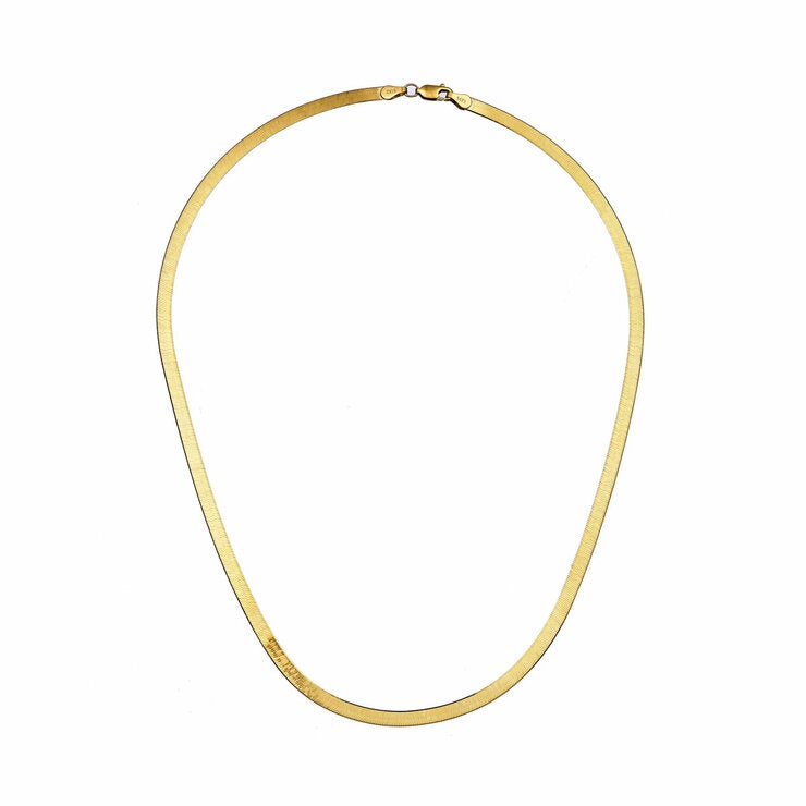 14ct Yellow Gold Herringbone Necklace 14ct Yellow Gold Herringbone Necklace