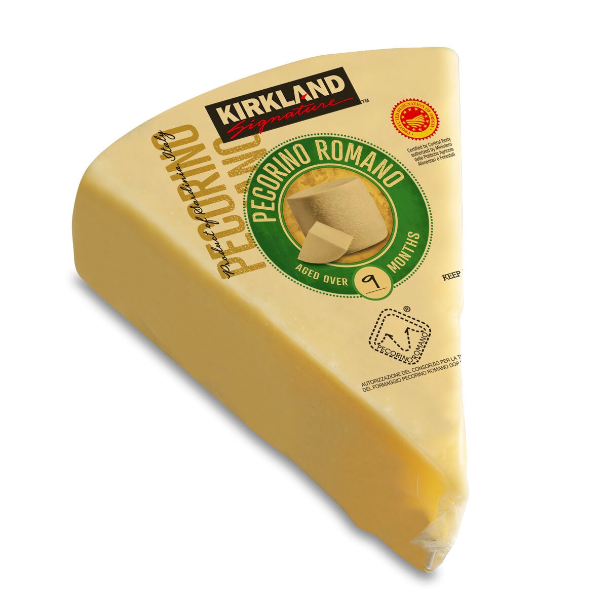 Kirkland Signature Pecorino Romano Cheese Wedge