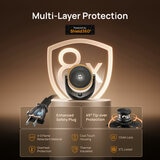 Lifestyle image of Dreo Whole Room Heater and Circulator showing multi layer protection