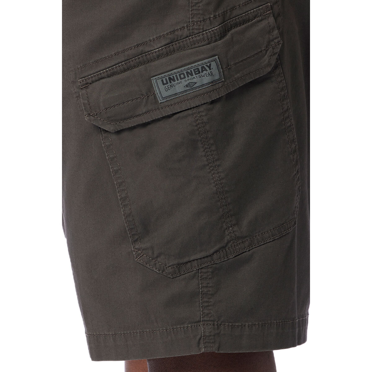 Union Bay Noah Men's Cargo Short in Grey - 32"