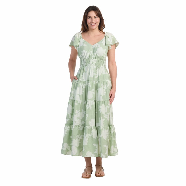 Dalia Ladies Tiered Maxi Dress