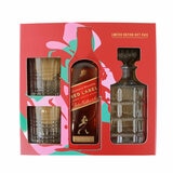 Johnnie Walker Red Label Blended Scotch Whisky, 70cl with Decanter, 2 Whisky Tumblers & Truffles Johnnie Walker Red Label Blended Scotch Whisky, 70cl with Decanter, 2 Whisky Tumblers & Truffles
