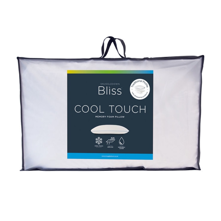 Snuggledown Bliss Cool Touch Memory Foam Pillow Costco Uk