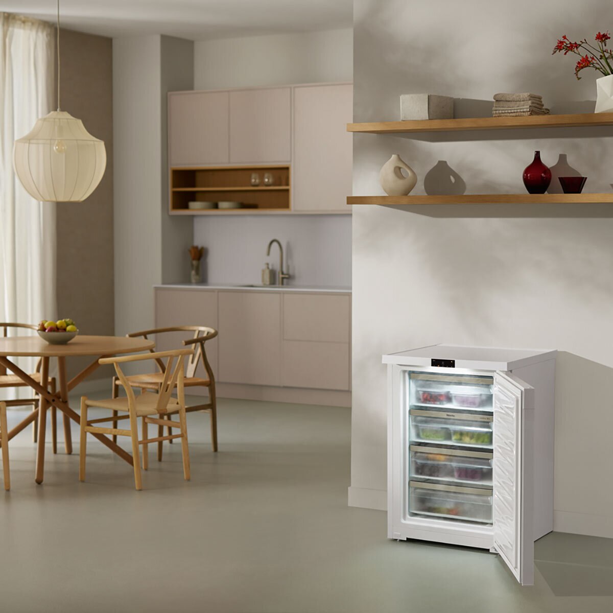 Miele F 4001 D, Undercounter Freezer, D Rated in White