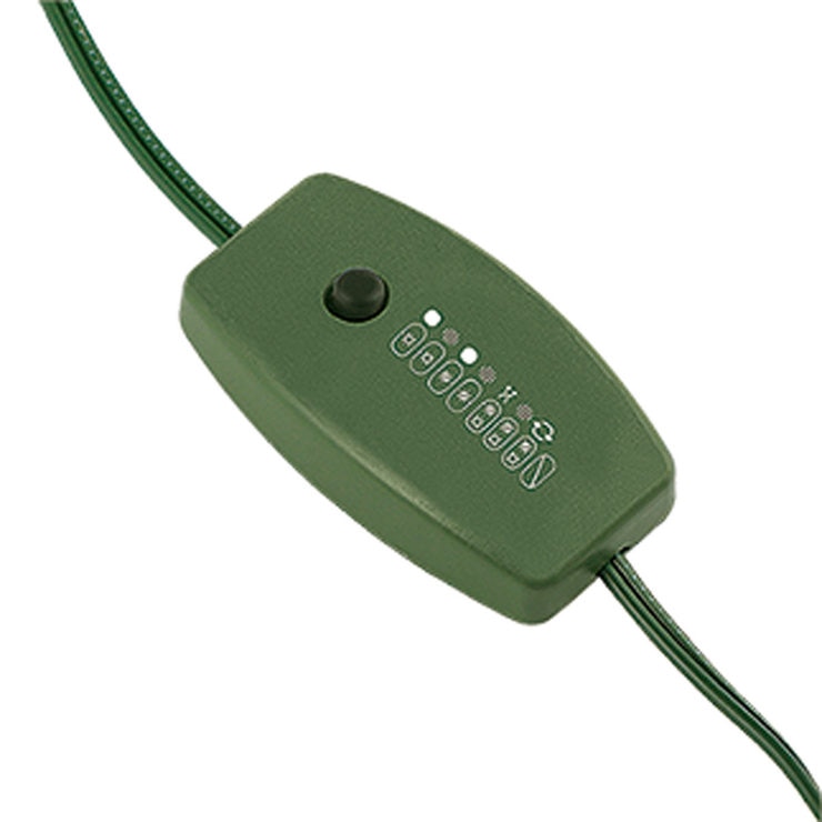 Aspen 9ft (2.7m) PreLit 900 LED Dual Colour Lights Artificial