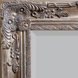 Gallery Hampshire Silver Leaner Mirror, 84 x 170cm