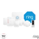 Ring 12pc Alarm Starter Kit Including Outdoor Siren with Indoor Camera