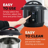 Lifestyle Image of Instant Pot Duo Easy Multi-Cooker showing easy to use and clean Lifestyle Image of Instant Pot Duo Easy Multi-Cooker showing easy to use and clean