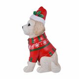 26 inch Christmas Dog Greeter - Doodle in Sweater