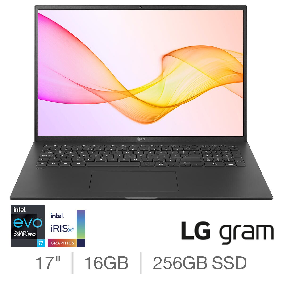 Lg Gram Intel Core I7 16gb Ram 256gb Ssd 17 Inch Ultra Lightweight Laptop 17z90p K Aa72a1 Costco Uk