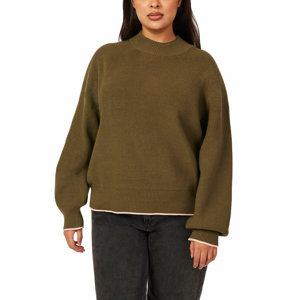 Scotch & Soda Mock Neck Sweater